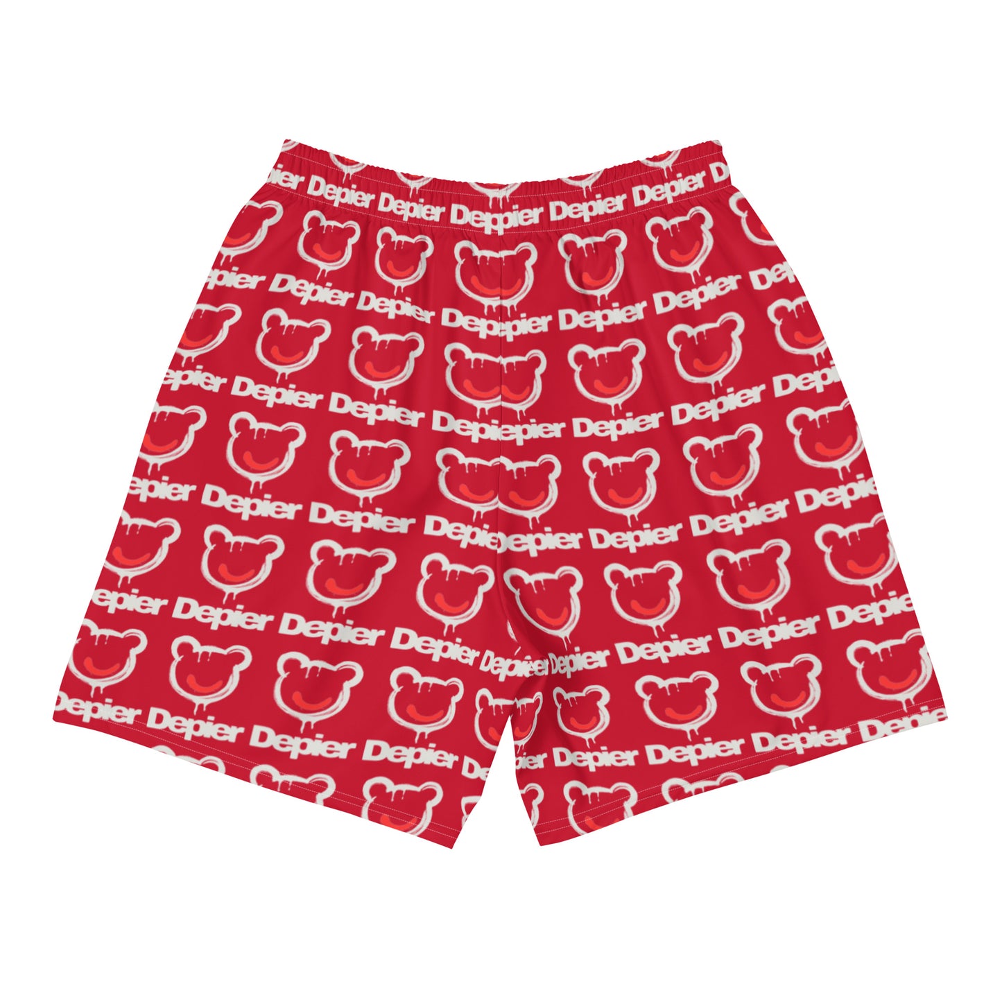 Depier Be Kool Red Men's Recycled Athletic Shorts