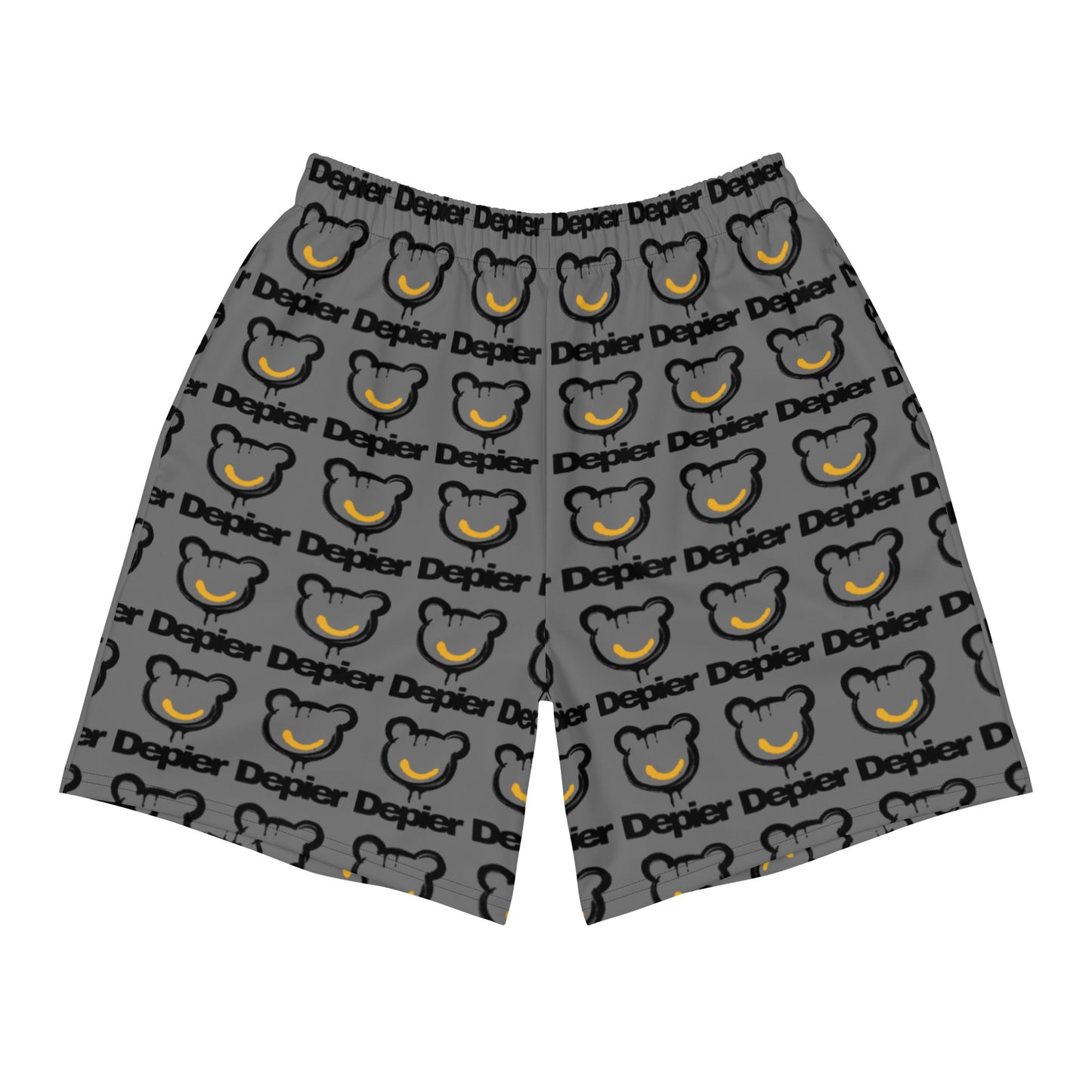 Depier Be Kool GRYxBLKxGLD Men's Recycled Athletic Shorts