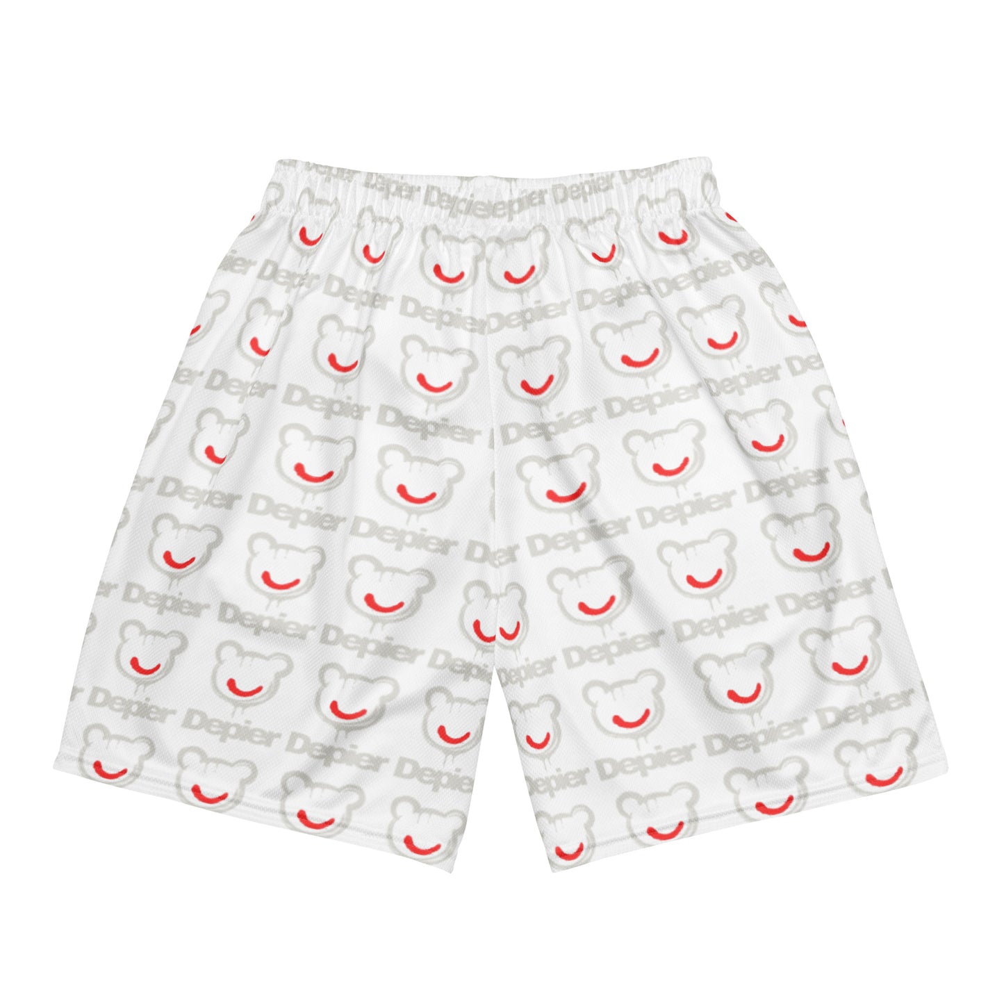 Depier Be Kool WHT Unisex mesh shorts