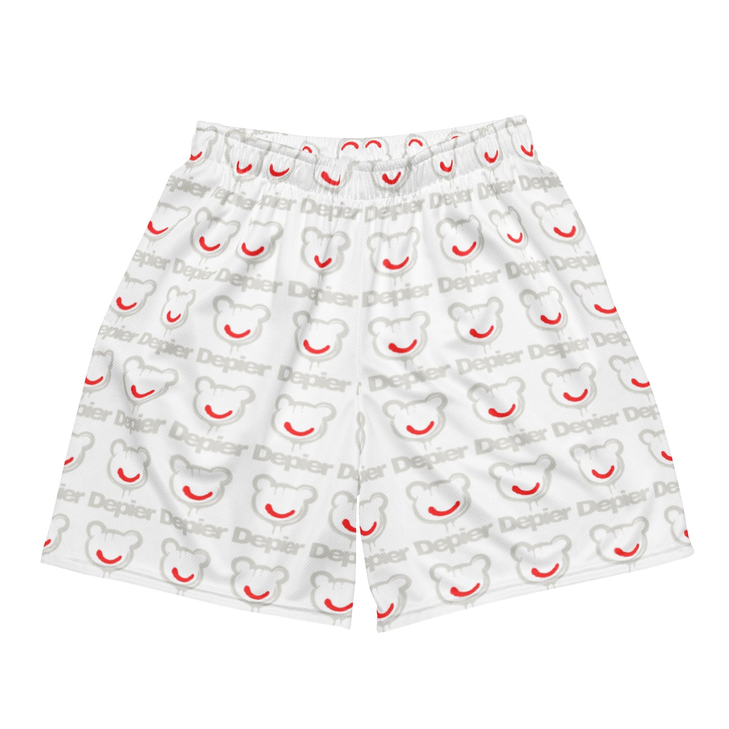 Depier Be Kool WHT Unisex mesh shorts