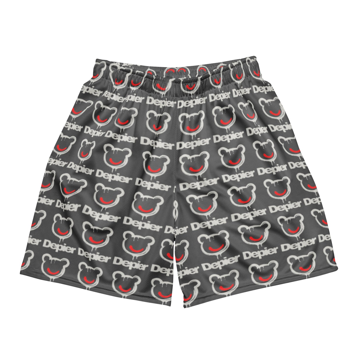 Depier Be Kool GRY Unisex mesh shorts