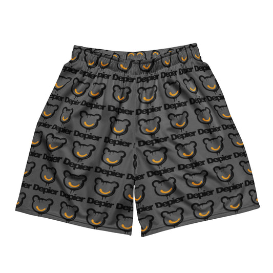 Depier Be Kool GRYxBLKxGLD Unisex mesh shorts