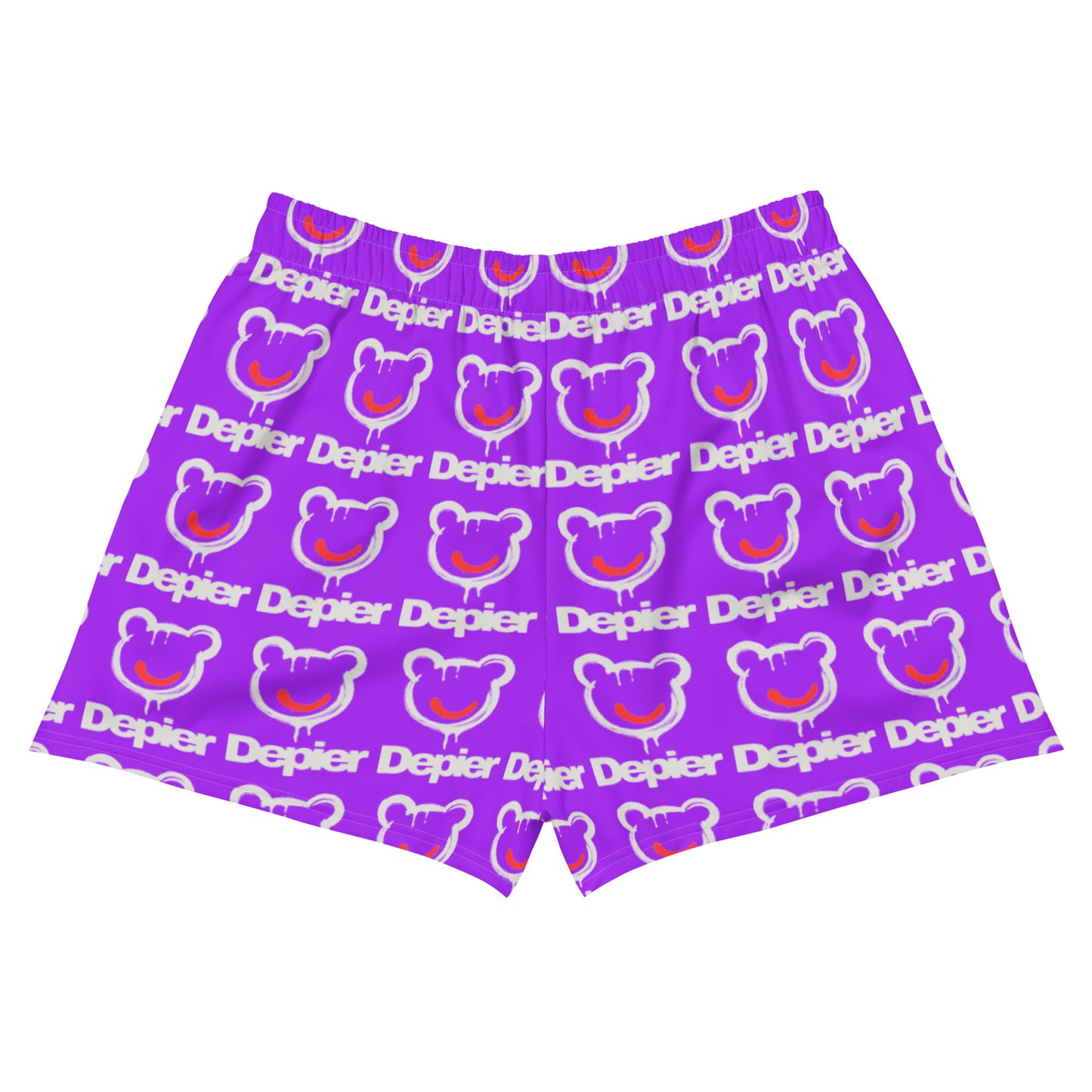 Depier Be Kool Purple Women’s Athletic Shorts