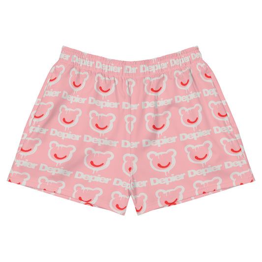 Depier Be Kool Pink Women’s Athletic Shorts