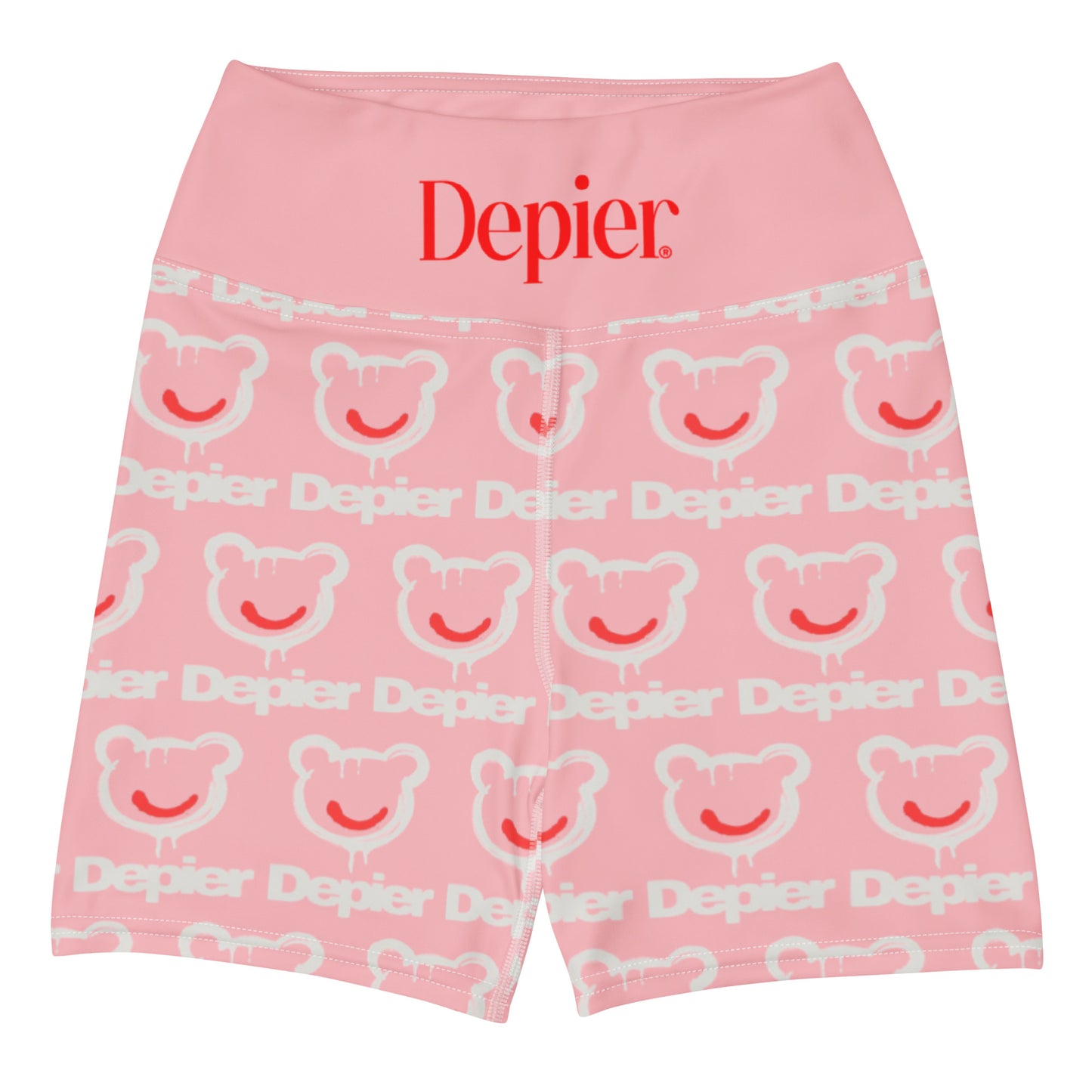 Depier Be Kool Pink Yoga Shorts