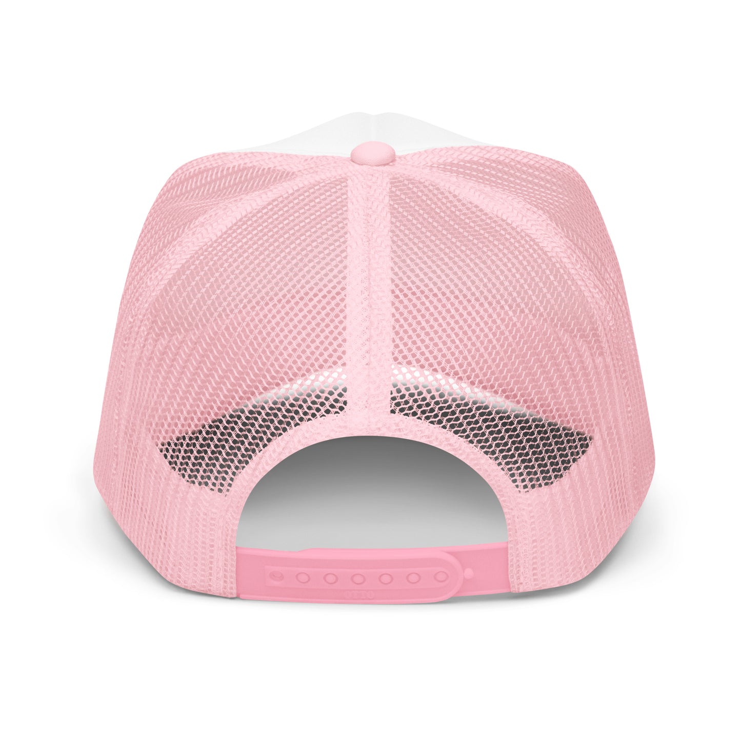 Depier Pink is Fun Foam trucker hat