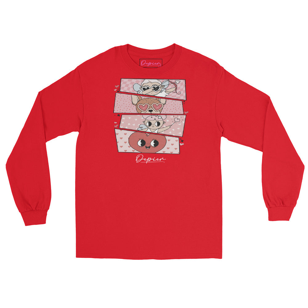 Depier Valentine's Day is Here Long Sleeve Shirt