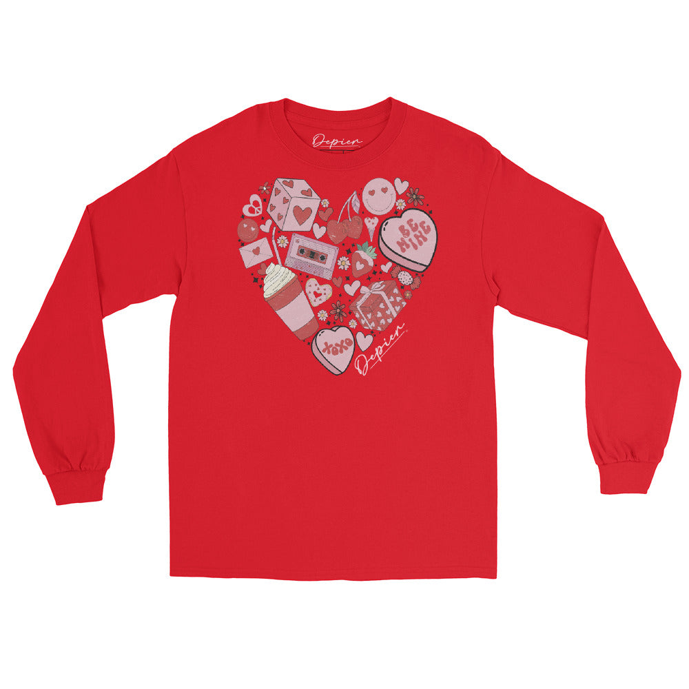 Depier Retro Valentine's Long Sleeve Shirt