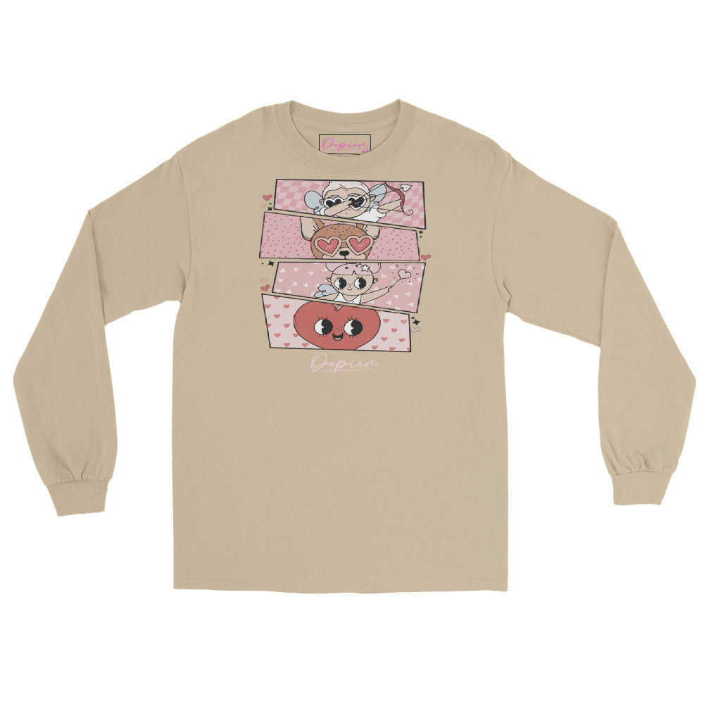 Depier Valentine's Day is Here Long Sleeve Shirt