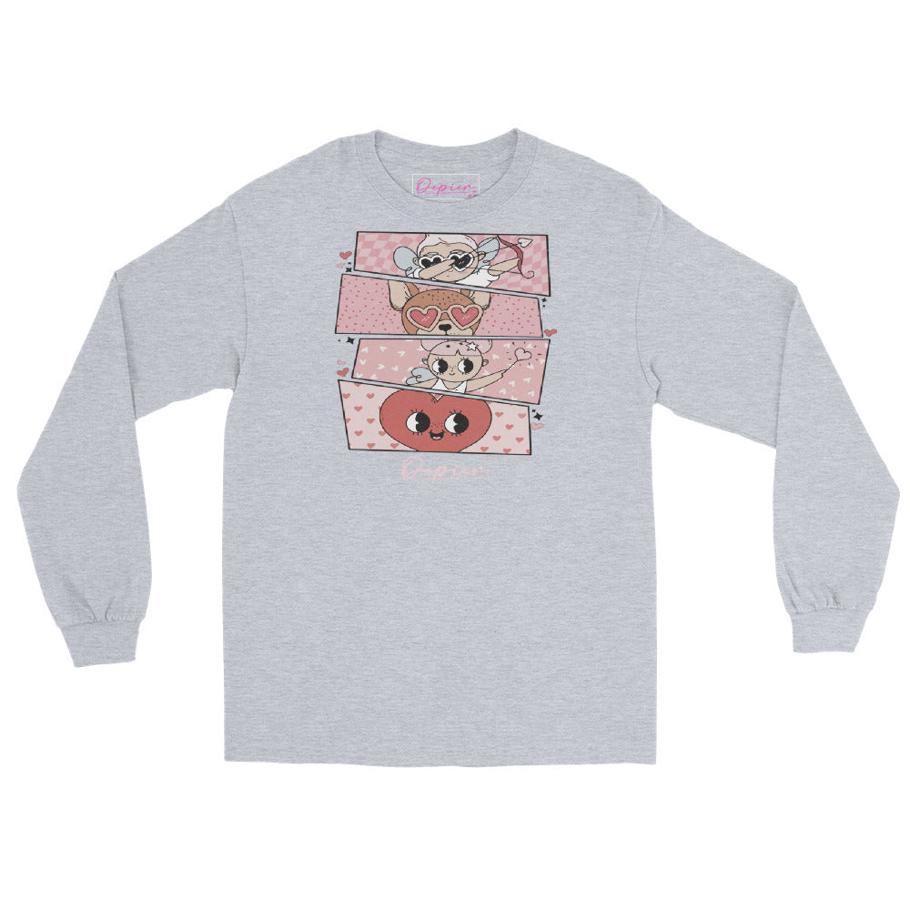 Depier Valentine's Day is Here Long Sleeve Shirt