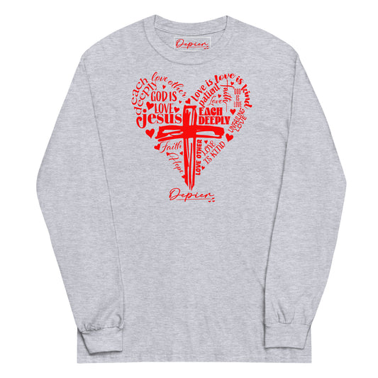 Depier Jesus is Love Long Sleeve Shirt