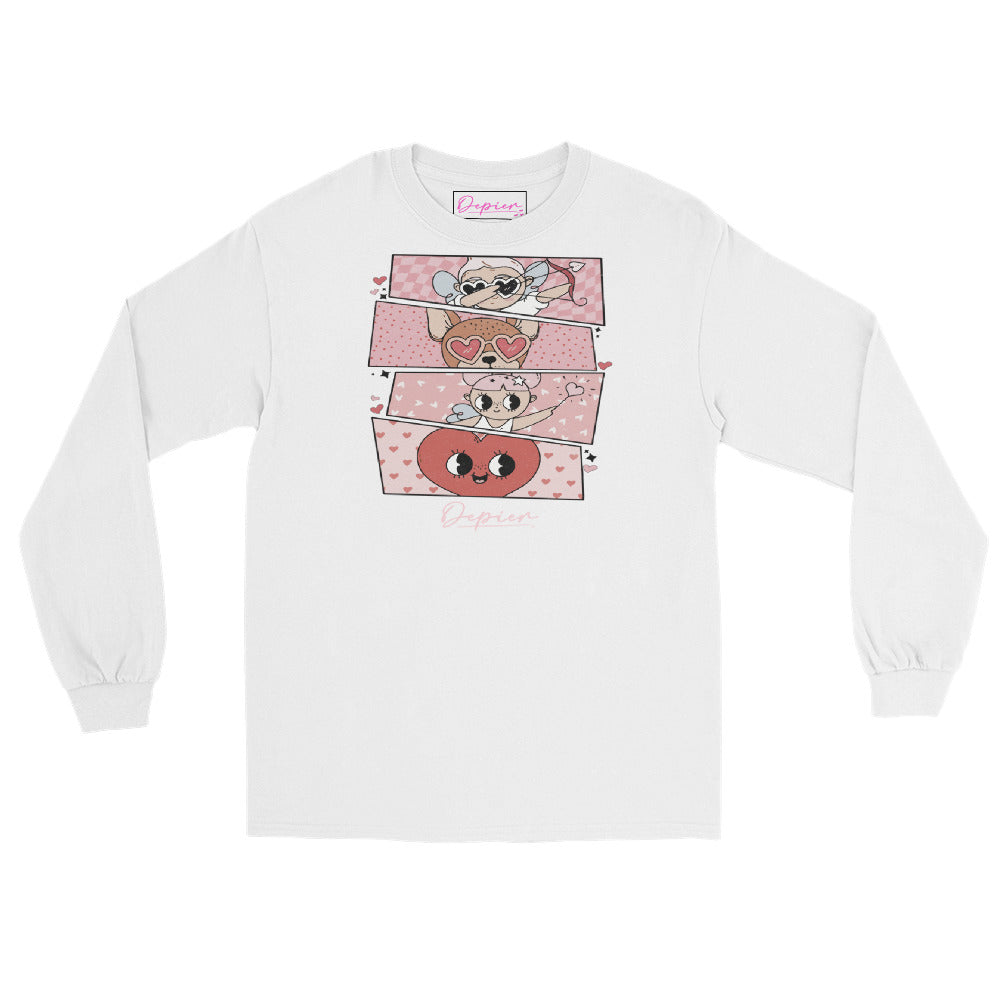 Depier Valentine's Day is Here Long Sleeve Shirt