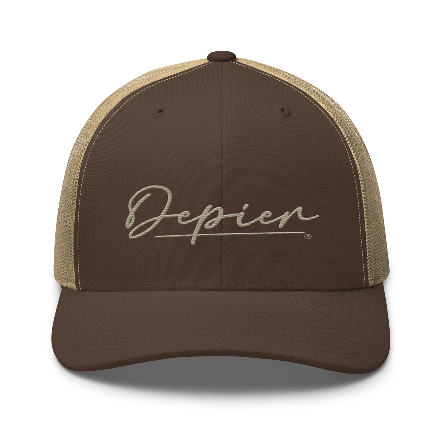 Depier Brown Trucker Cap