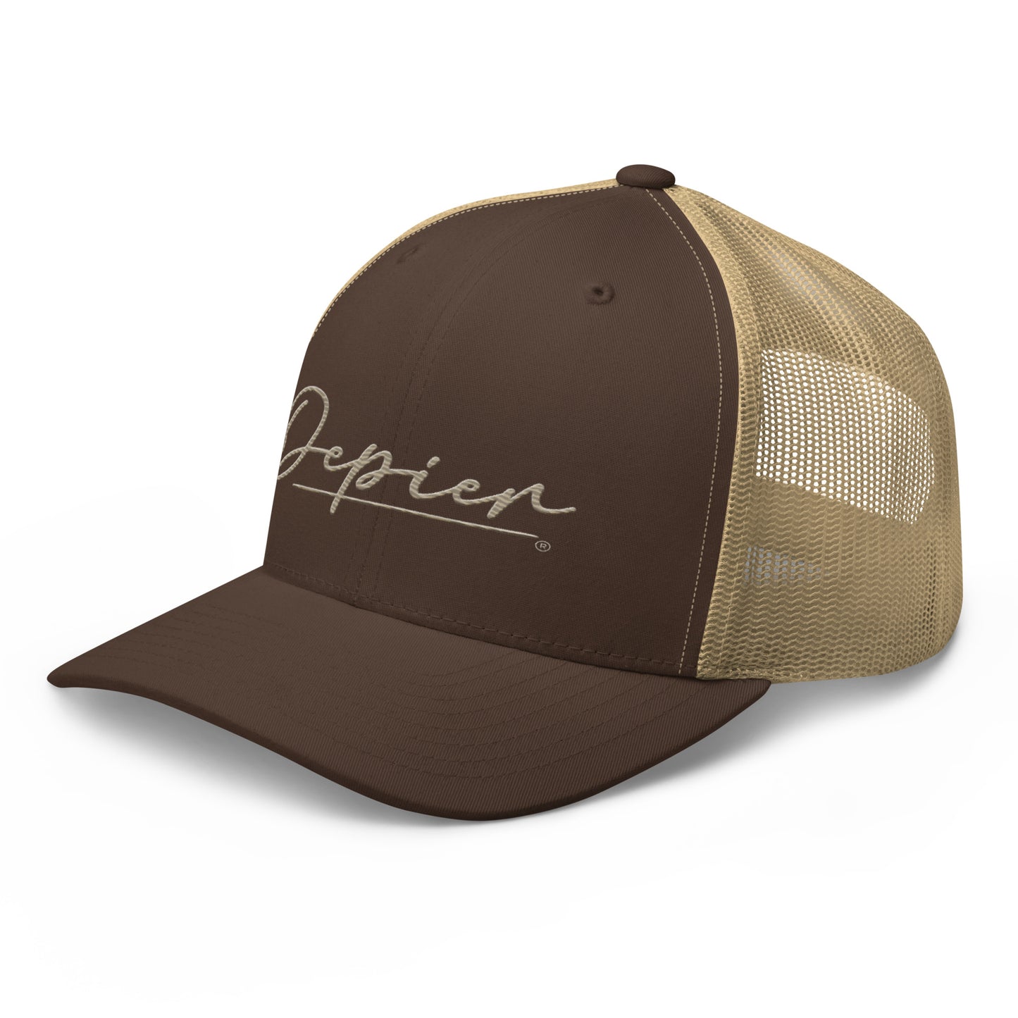 Depier Brown Trucker Cap