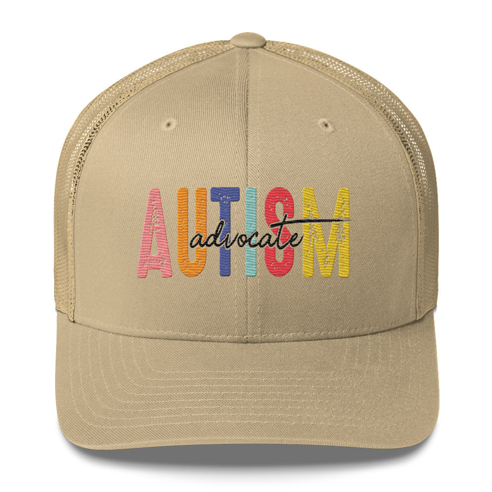 Depier Autism Advocate Trucker Cap