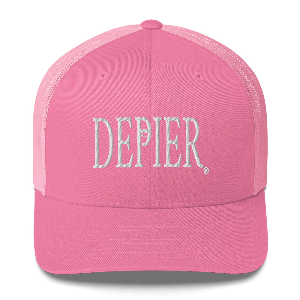 Depier Smile Pink Trucker Cap