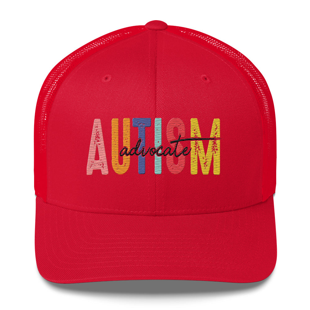 Depier Autism Advocate Trucker Cap