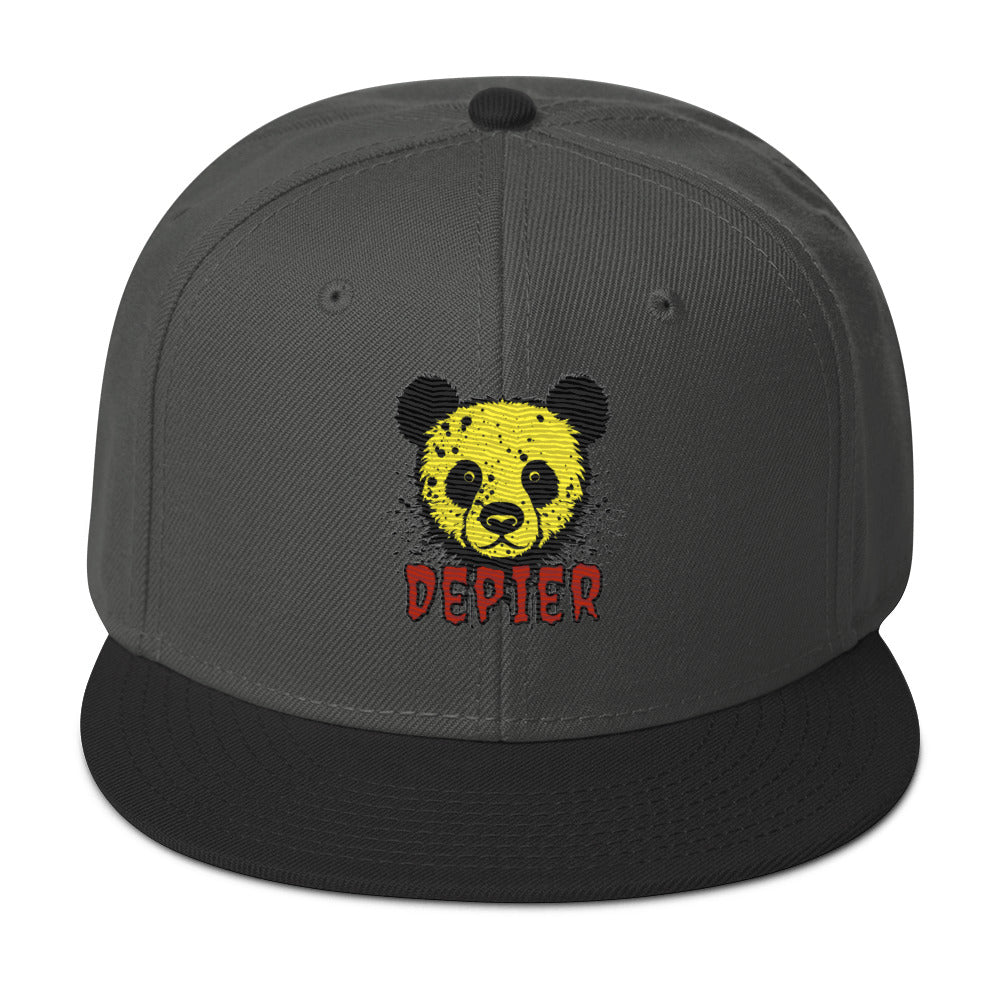 Depier Bear Snapback Hat