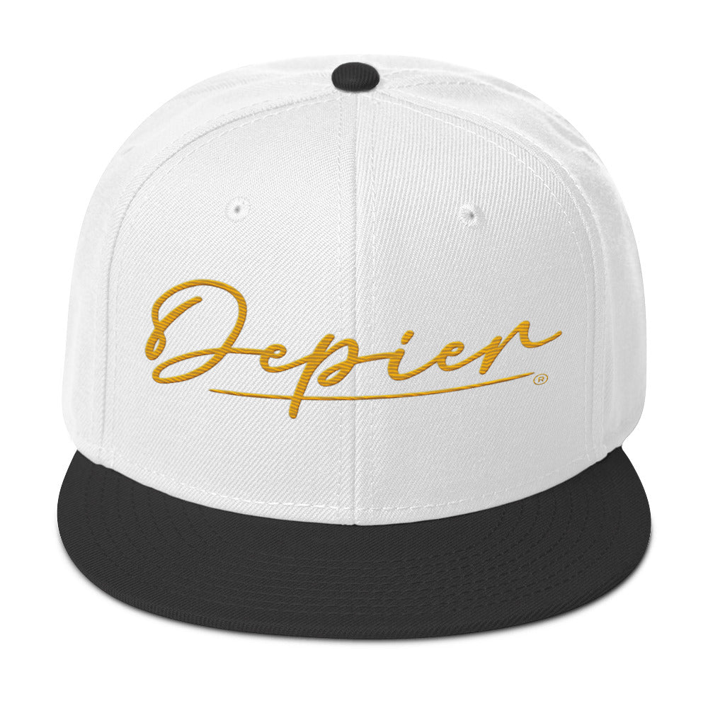 Depier Gold Snapback Hat