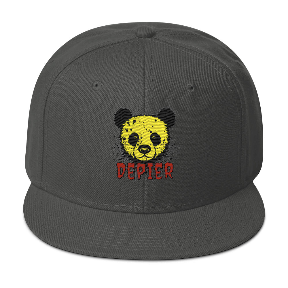 Depier Bear Snapback Hat