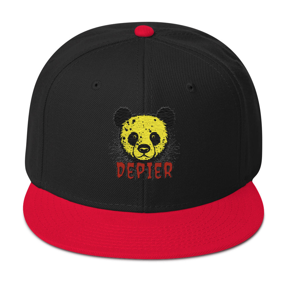 Depier Bear Snapback Hat