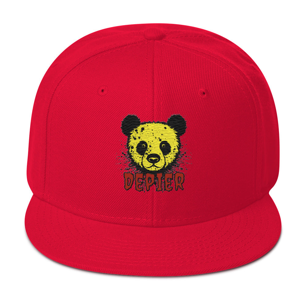 Depier Bear Snapback Hat