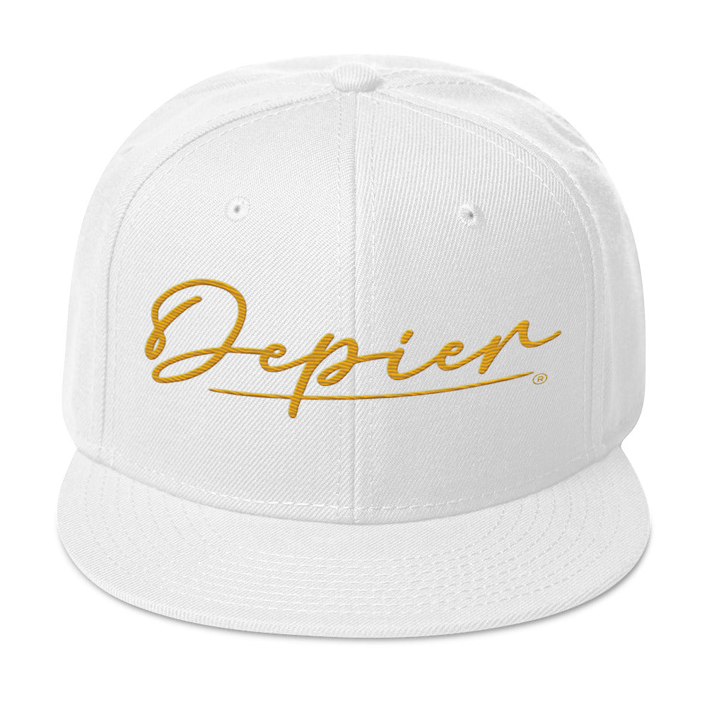 Depier Gold Snapback Hat