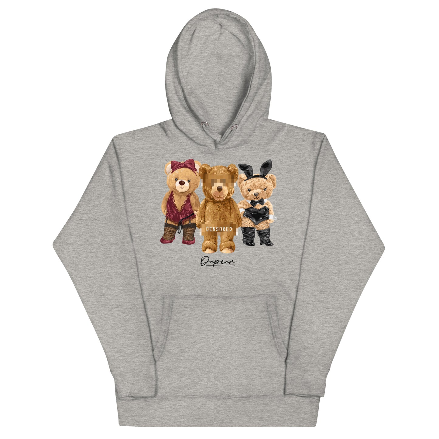 Depier Beary Naughty Unisex Hoodie