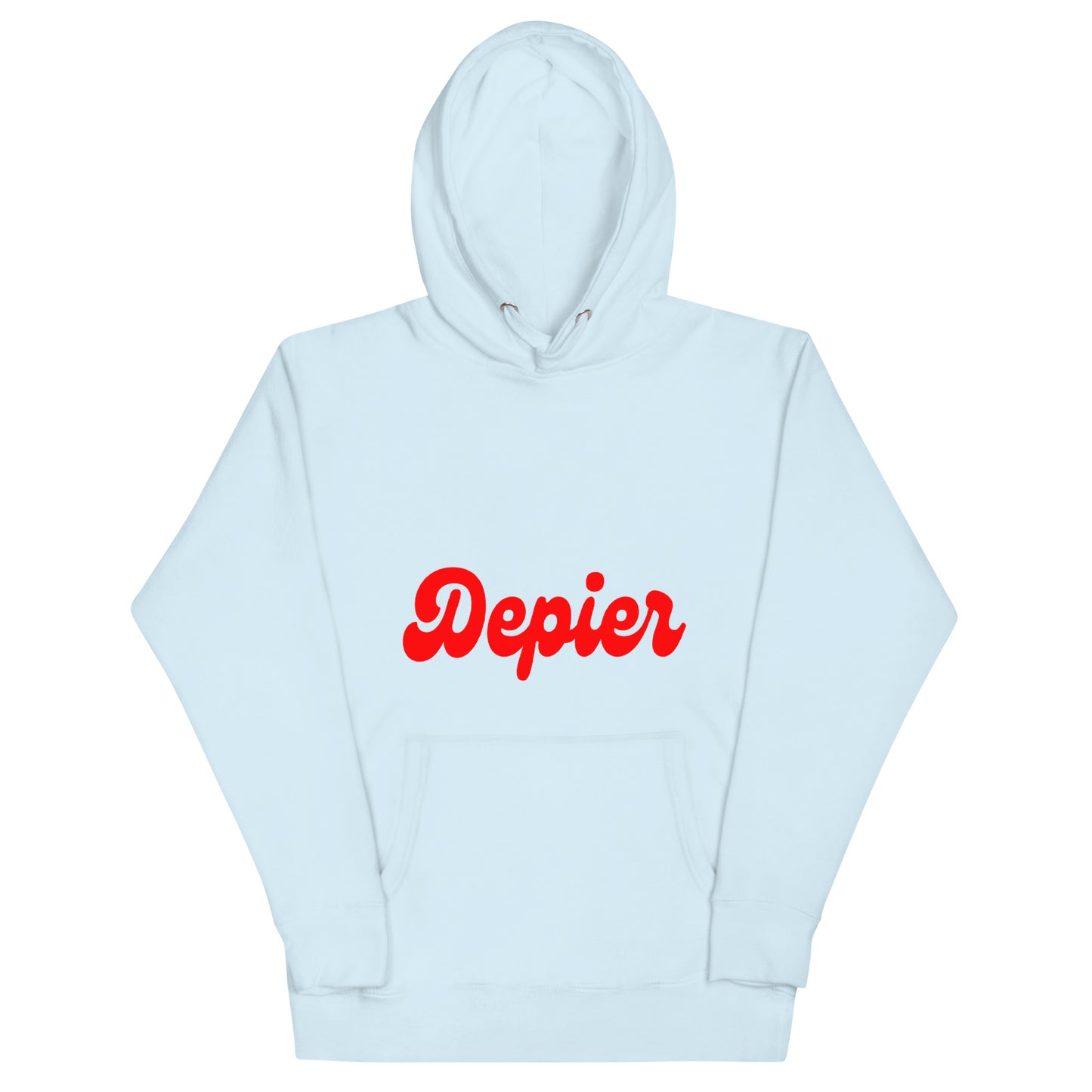 Depier Red Gentle Unisex Hoodie