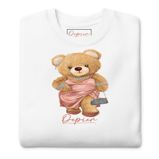 Depier83 Bougie BearUnisex Premium Sweatshirt