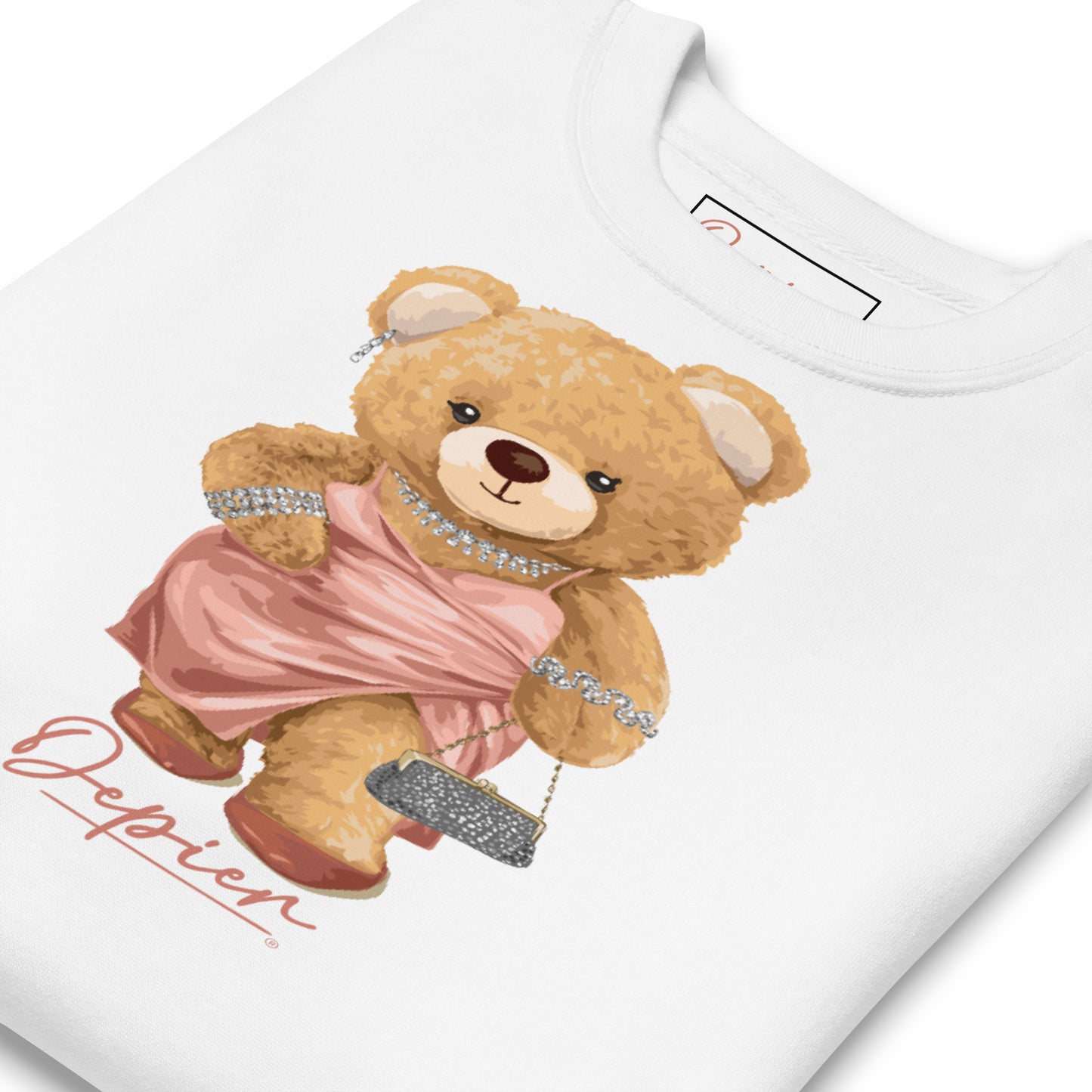 Depier83 Bougie BearUnisex Premium Sweatshirt