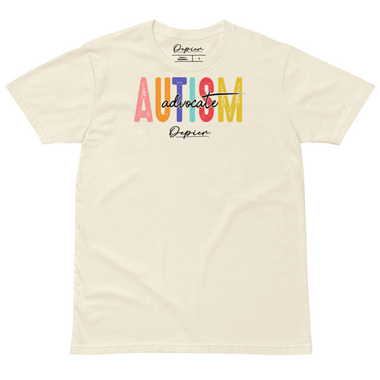 Depier Autism Advocate 2 Unisex premium t-shirt