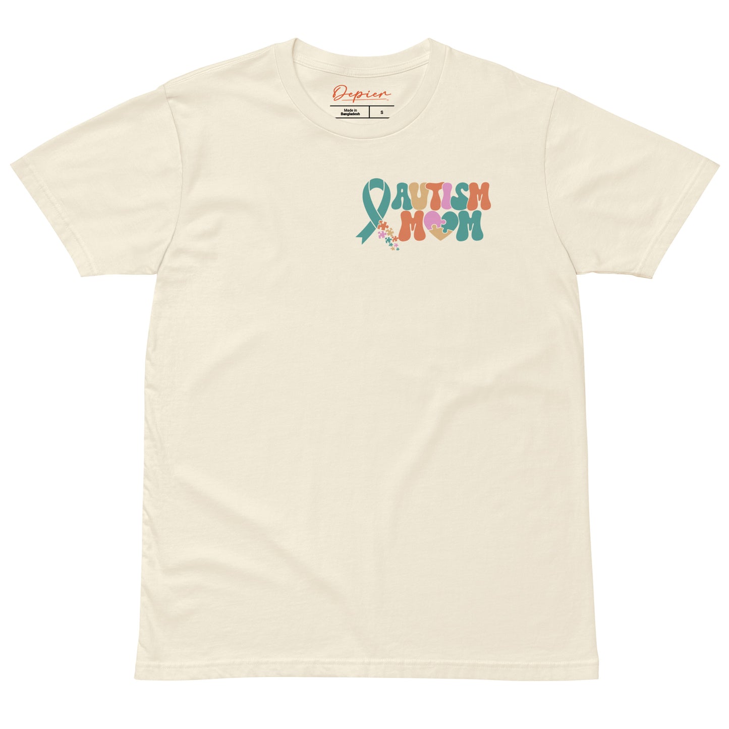 Depier In My Autism Mom Unisex premium t-shirt