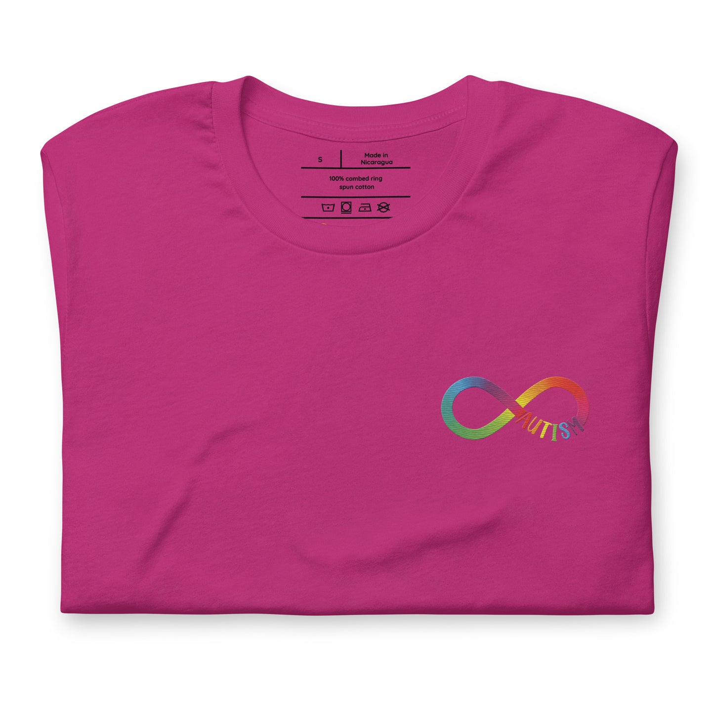 Depier Autism Infinity Embroidered Unisex t-shirt