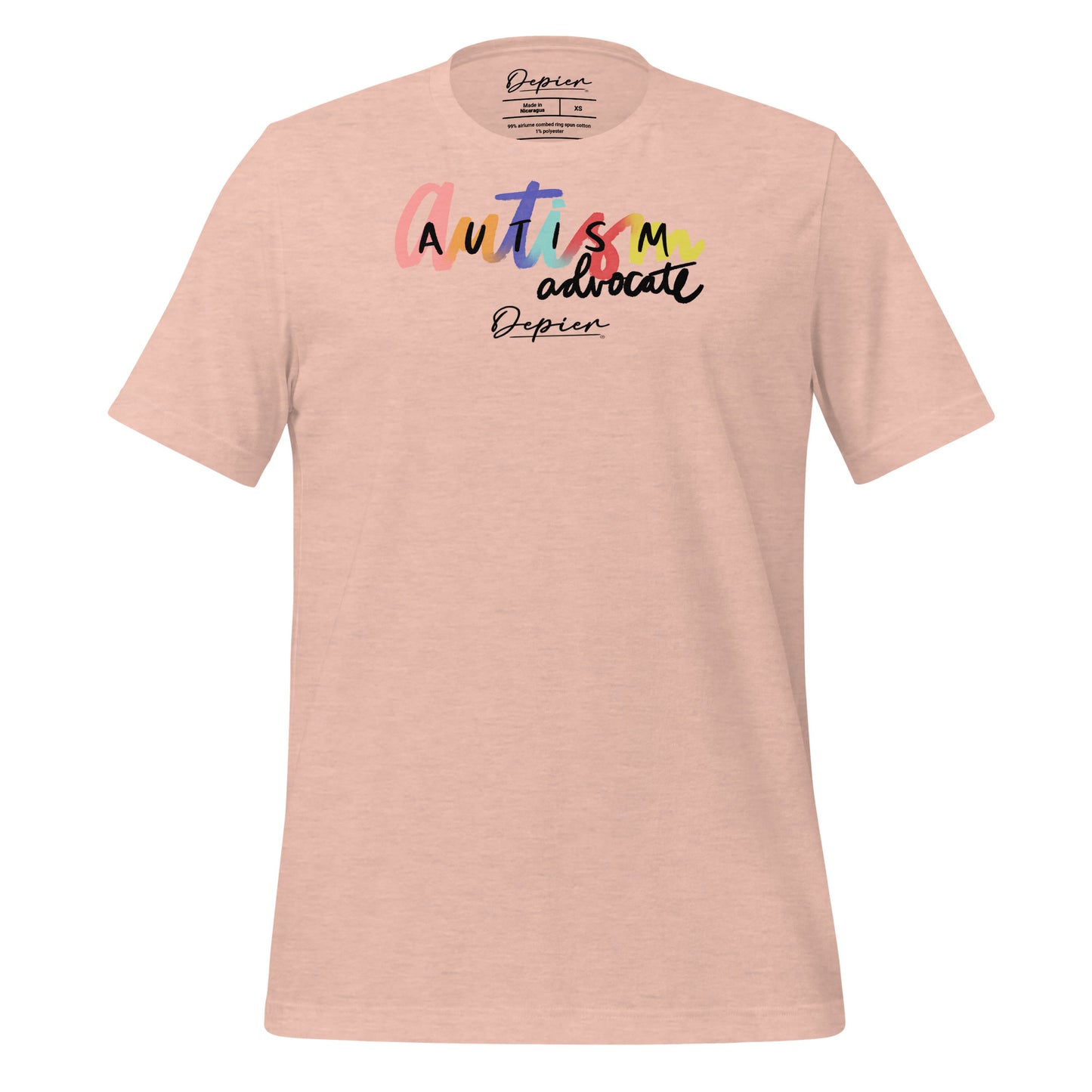 Depier Autism Advocate 1 Unisex t-shirt