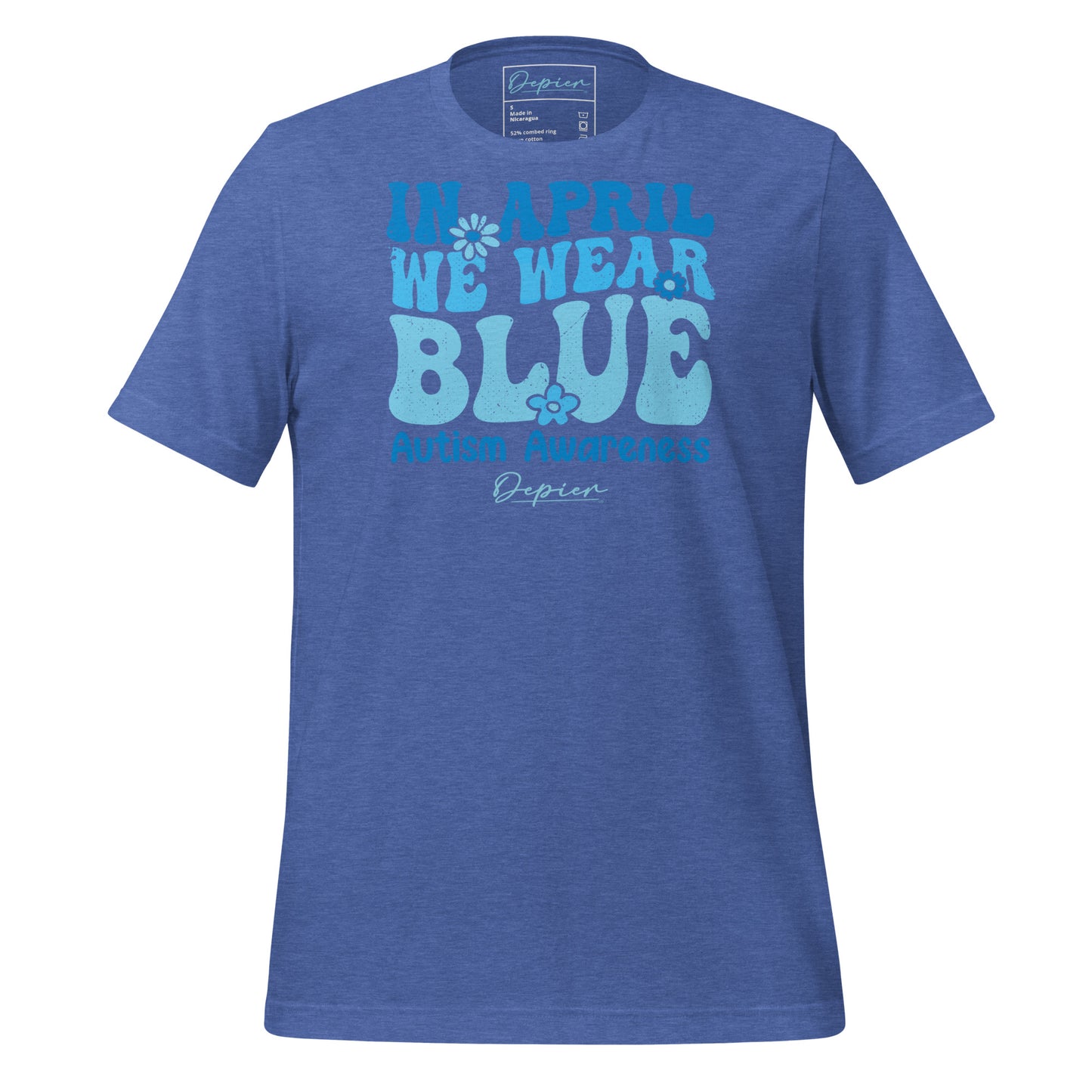 Depier Wear Blue Unisex t-shirt