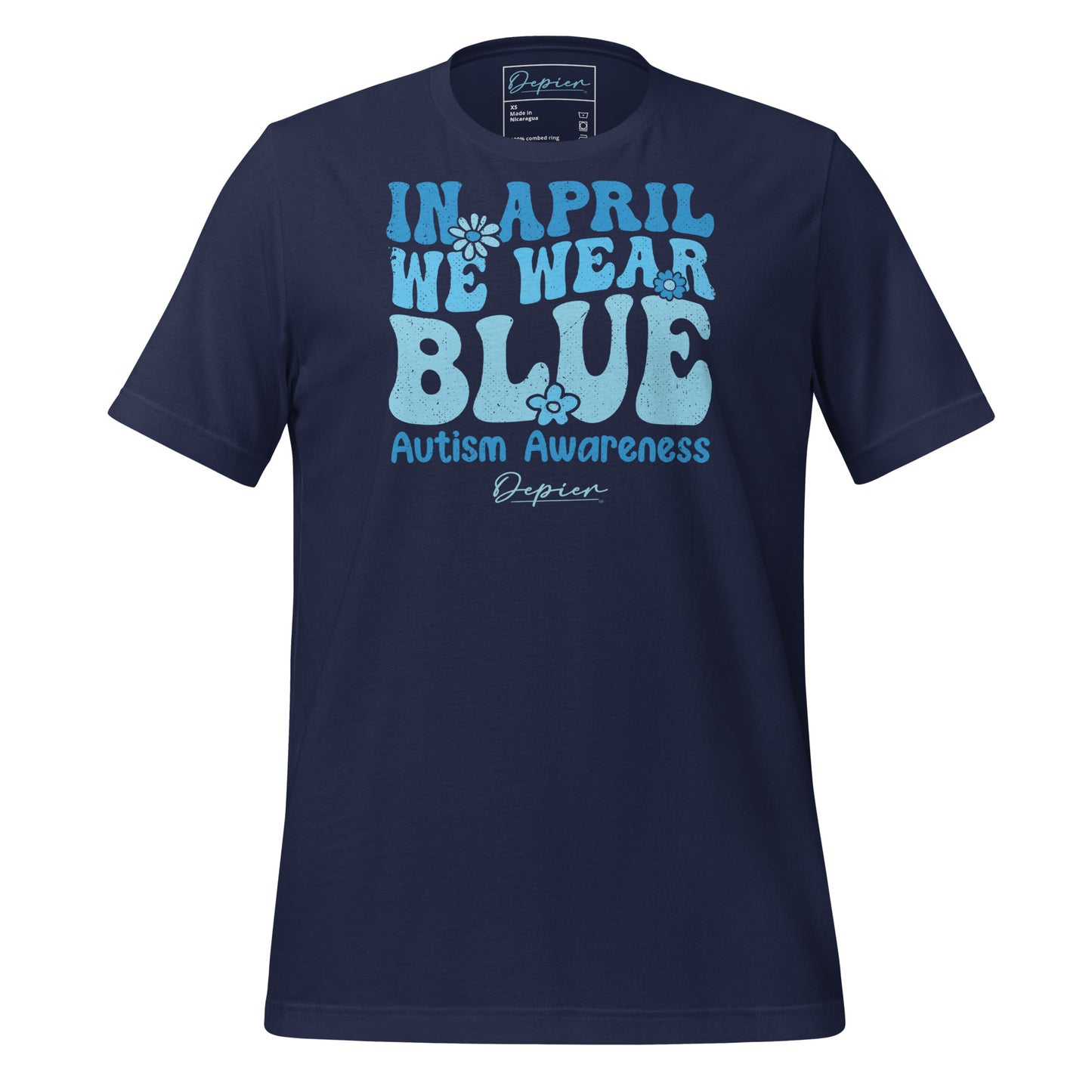 Depier Wear Blue Unisex t-shirt