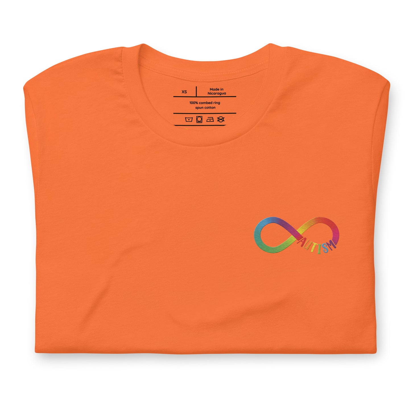 Depier Autism Infinity Embroidered Unisex t-shirt