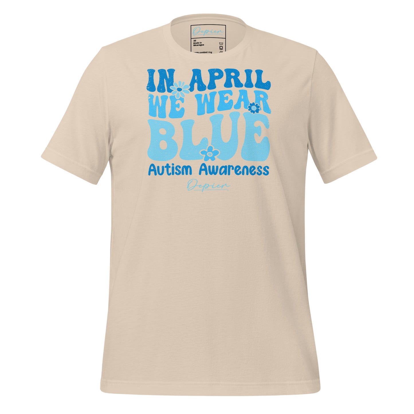 Depier Wear Blue Unisex t-shirt