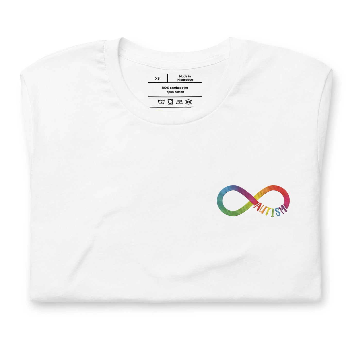 Depier Autism Infinity Embroidered Unisex t-shirt