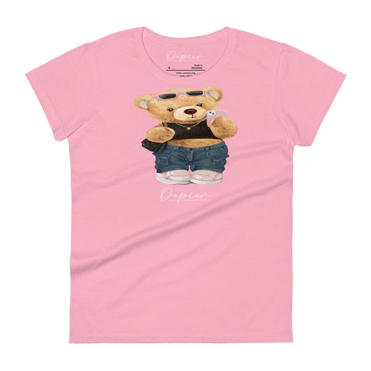 Depier Soft Bear Era Ladies Fashionable Fit T-shirt