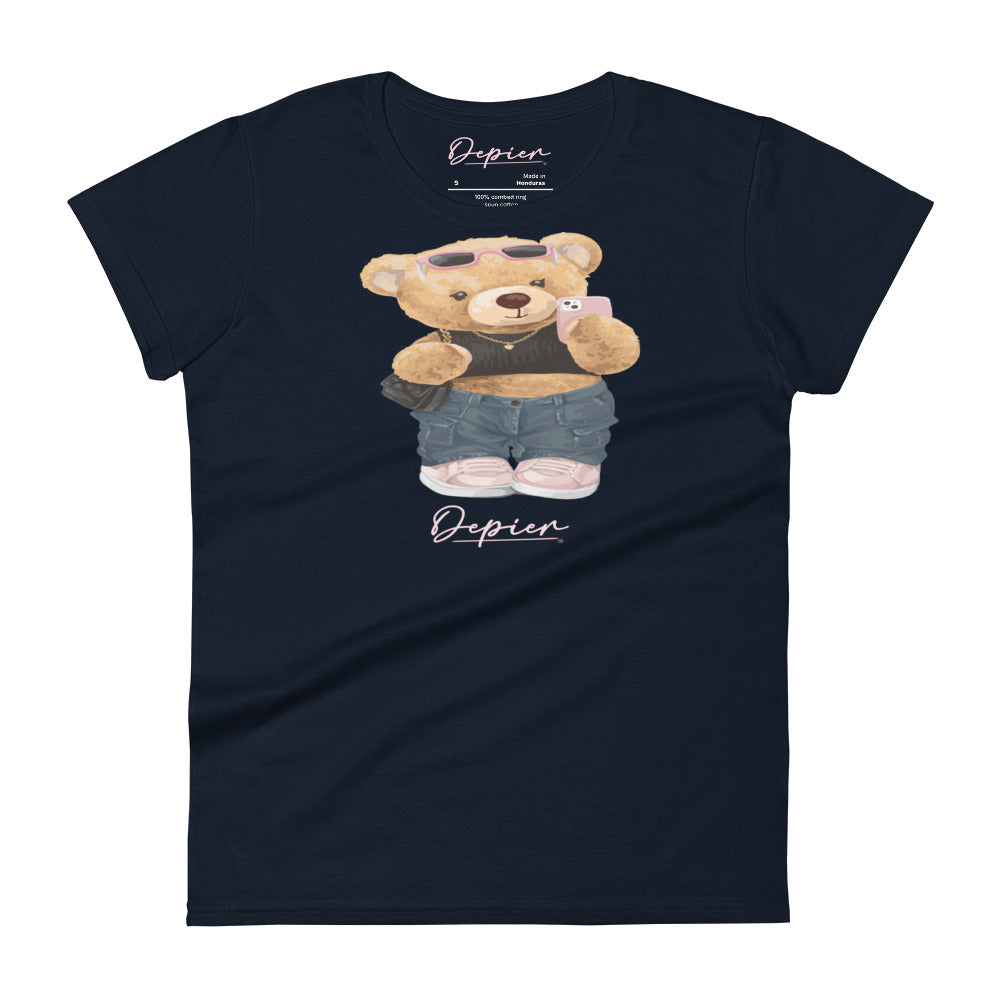 Depier Soft Bear Era Ladies Fashionable Fit T-shirt