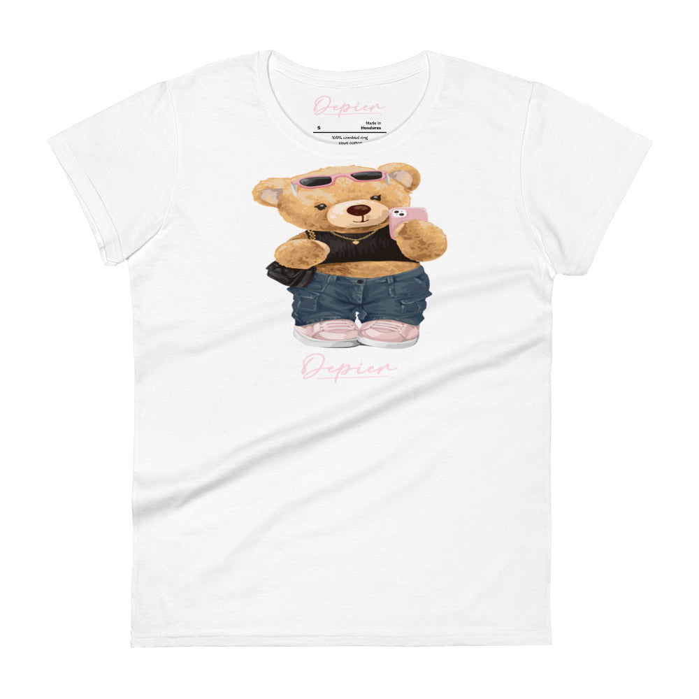 Depier Soft Bear Era Ladies Fashionable Fit T-shirt