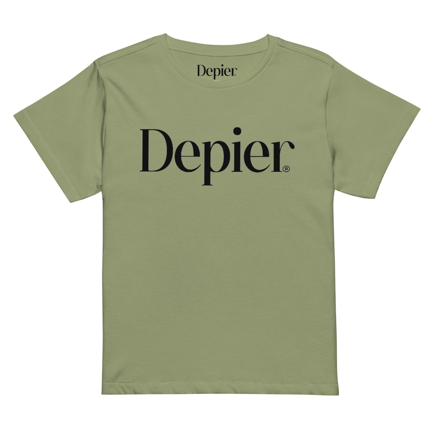 Depier  Premium Logo Women’s high-waisted t-shirt