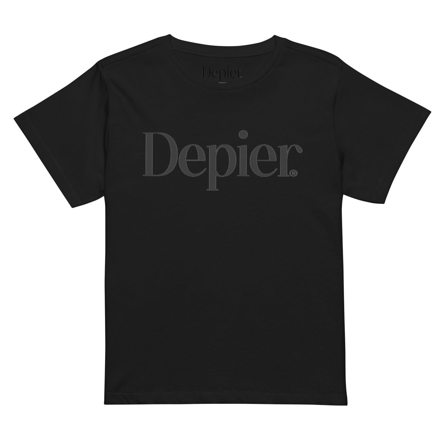 Depier  Premium Logo Women’s high-waisted t-shirt