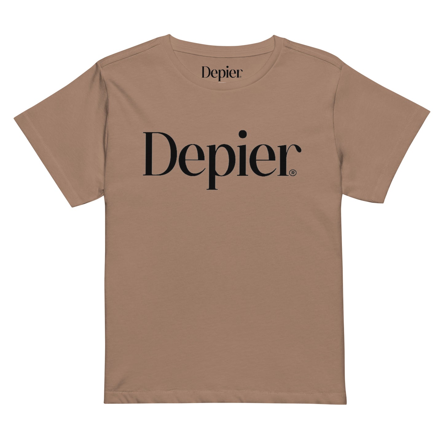 Depier  Premium Logo Women’s high-waisted t-shirt