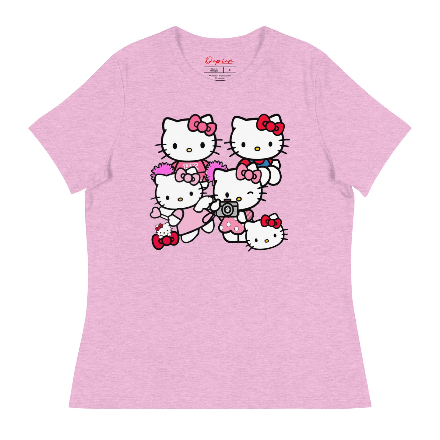 Depier Hello Kitty Women's Relaxed T-Shirt