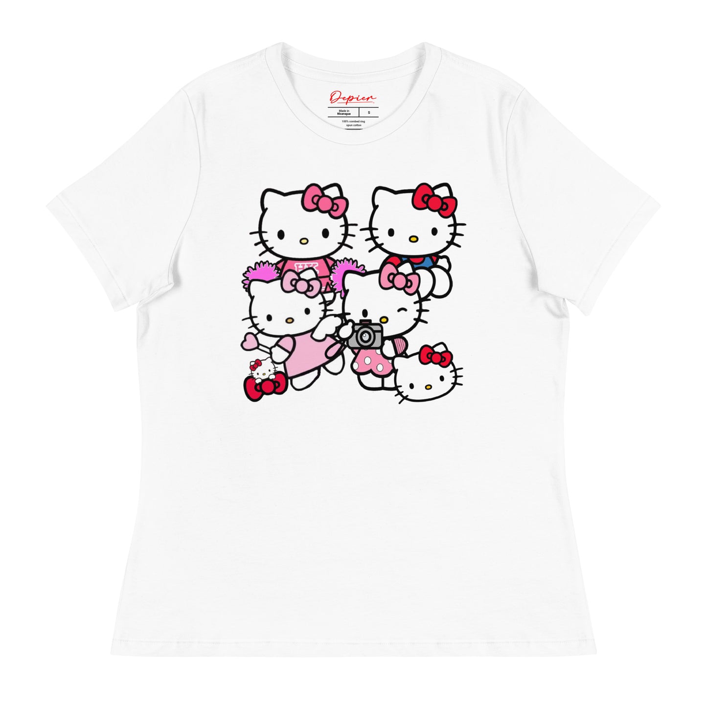 Depier Hello Kitty Women's Relaxed T-Shirt