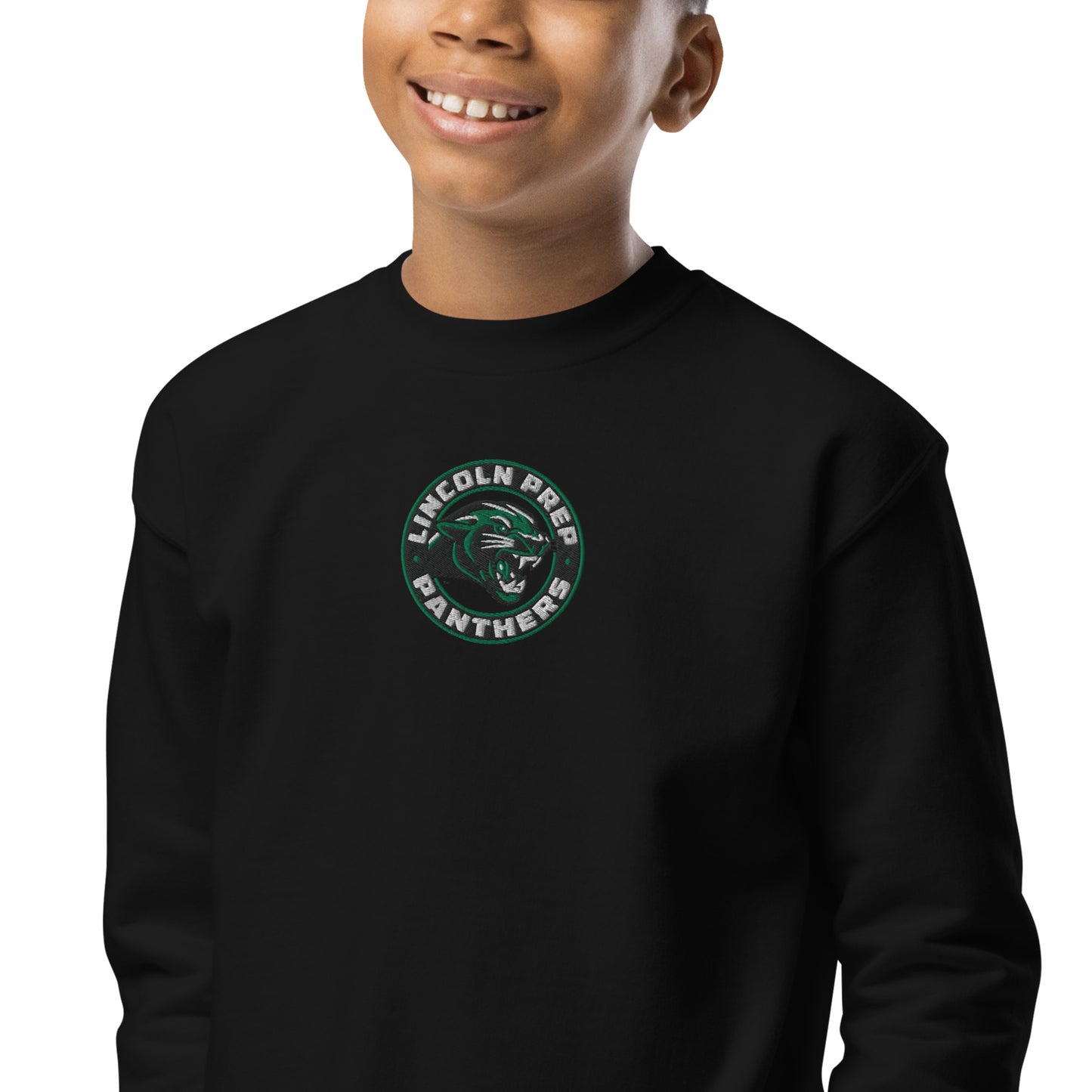 Depier LabPrep Kids Embroidered Signature Logo crewneck sweatshirt