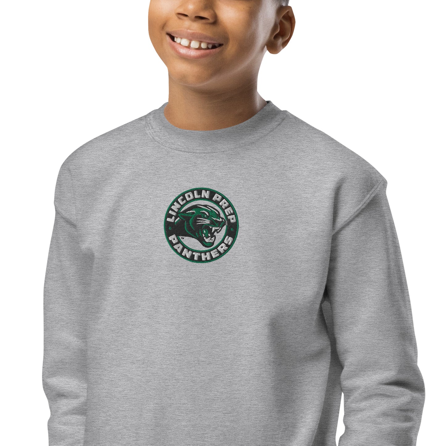 Depier LabPrep Kids Embroidered Signature Logo crewneck sweatshirt